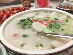 竹荪豌豆尖-苦尽酒馆·川菜(鼓楼店)