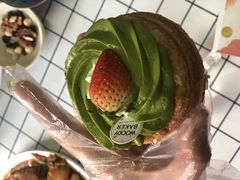 抹茶羊角甜甜圈-WOODY BAKER 沃倍可(月星环球港店)
