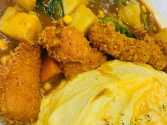 炸鸡块咖喱蛋包饭-池奈·咖喱蛋包饭(熙地港店)