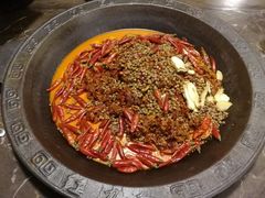纯牛油红汤锅底-红九格老火锅(三峡广场店)