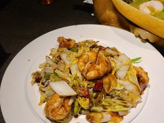 和府白菜炒虾球-北平盛世·新京菜·北京烤鸭(劲松·双井店)