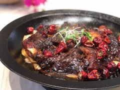 风味蝶鱼头-将相和·海鲜蒸饺大连菜