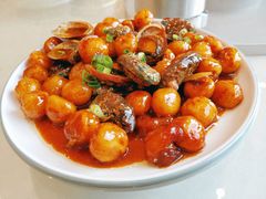 小土豆烧小鲍鱼-老虎滩船说·大连海鲜(老虎滩店)