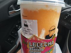 杨枝甘露冰冰茶-LELECHA乐乐茶(上海五角场万达广场店)