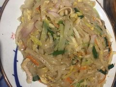 海鲜炒鱼面-王庄阿咪海鲜大排档(上下杭店)