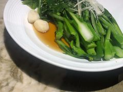 油淋脆菜心-绿茶餐厅(乐峰广场店)