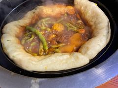 脊骨芸豆锅-满兴咱妈烀饼铁锅炖(兰州北街店)