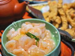 龙井虾仁-外婆烧.老杭帮菜(庆春店)