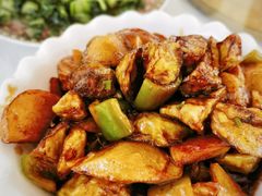 地三鲜-三岔涧农家乐
