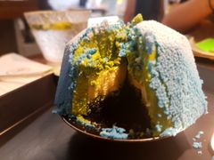 蓝色慕斯-茶是一枝花泡茶店