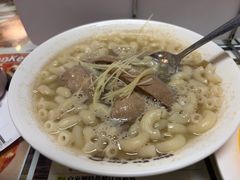鲜姜汁猪润鸡汤通粉-旺记冰室(九龙中心大厦店)