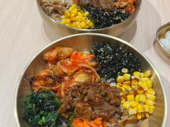 烤牛肉拌饭-稻百鲜·拌饭·朝鲜族石锅菜(江南万达店)