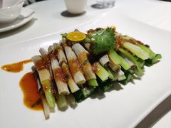 秋葵拌沙虫-黑明餐厅(白鹭洲店)