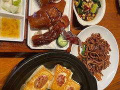 客家煎酿豆腐-凤阁楼果木烧鹅(鹤山陈山店)