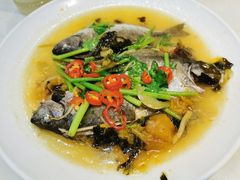酸梅蒸鱼-长平老姿娘夜粥(平东一街店)