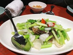 羊肚菌百合芦笋-镇江苏宁万豪酒店-苏筵中餐厅