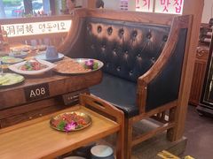 -明洞阿姨·韩式酱蟹烤肉·创意料理(三元桥店)