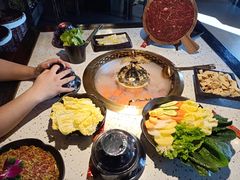 酸汤鸭鸳鸯锅-火凤祥鲜货火锅·清真食品(宁夏总店)