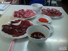 小料、真心相伴、牛肉、羊腰-大槐树烤肉馆