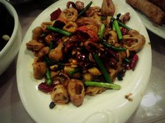 香辣肥肠-添福来墨鱼饺子 · 海鲜东北菜(大连星海·黄浦路店)