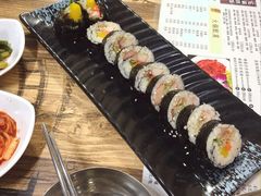 金枪鱼泡菜紫菜包饭-朴鲸家正宗韩国料理(福田店)