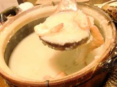 干贝虾蟹鲍鱼粥-火齐潮汕砂锅粥(五道口店)