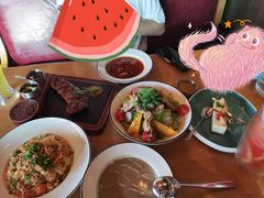 烤鸡黎麦沙拉-MR.ROCKY洛奇先生RESTAURANT&BAR(宝安壹方城店)