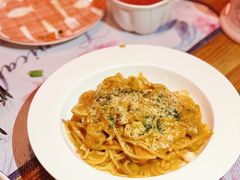 原汁鸡肉蘑菇意大利面-Kitchen·Y洋厨房西餐厅(王府壹号店)