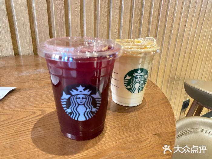 星巴克(北京东湖湾店)冰摇红莓黑加仑茶图片