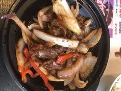 现炒洋葱肥牛饭-永和大王(万顺路店)