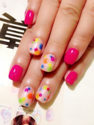 清新的波点-7号美甲美睫