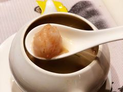上汤鲜菌烩虾滑-京华烟云·北京烤鸭(领展购物广场·中关村店)