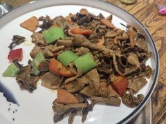 炒台蘑-一盏明灯全素斋(殊像寺店)