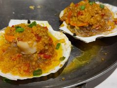 蒜蓉大扇贝-必点海鲜·海肠捞饭·鲅鱼水饺(滨江道店)