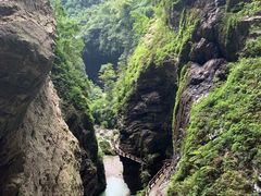-龙水峡地缝景区