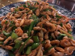 韭菜炒河虾-生态苑农庄(十里画廊遇龙河店)