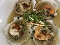 蒜蓉蒸带子-美香海鲜饭店