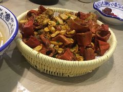 松子牛肉炒年糕-兔爸私家小厨(新北万达店)