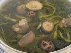 西洋菜花菇炖脊骨鸡-海鲜街菜馆(海珠南路店)