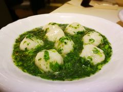 荠菜瑶柱蟹圆-老正兴菜馆(福州路店)