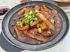 鱼香茄子煲-鲤鱼塘农家山庄