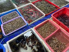 -霞涌市场海鲜摆卖区