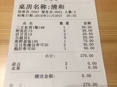 账单-酒吞(七宝领展广场店)