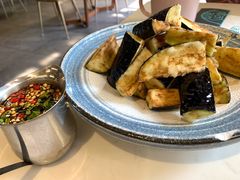 果仁脆皮茄子-后海16号·北京私房菜