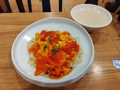 西红柿鸡蛋面-西部马华清真兰州牛肉面·烧烤夜市(关东店)