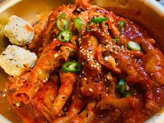 辣烤鸡爪-富乐满韩国正宗炸鸡韩国料理(虹泉路店)