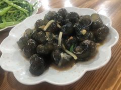 紫苏酸笋炒田螺-南记食粥坊·宵夜大排档(莲花总店)