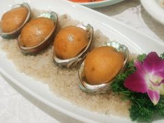 黄金酱焗鲍鱼-坚记酒家·佛山老字号·顺德鱼生标准示范店