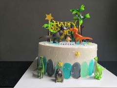 恐龙蛋糕儿童生日蛋糕-艾加柒克蛋糕茶歇甜品台(春熙路店)