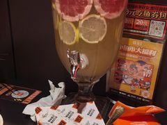 霸王杯柠桔乳酸菌-探鱼·鲜青椒爽麻烤鱼(番禺万达店)